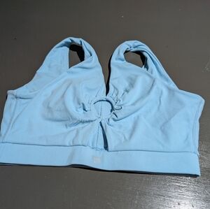 Tom Tiger Women's Sports Bra High Impact With Removable Pads Size M In Lightblue